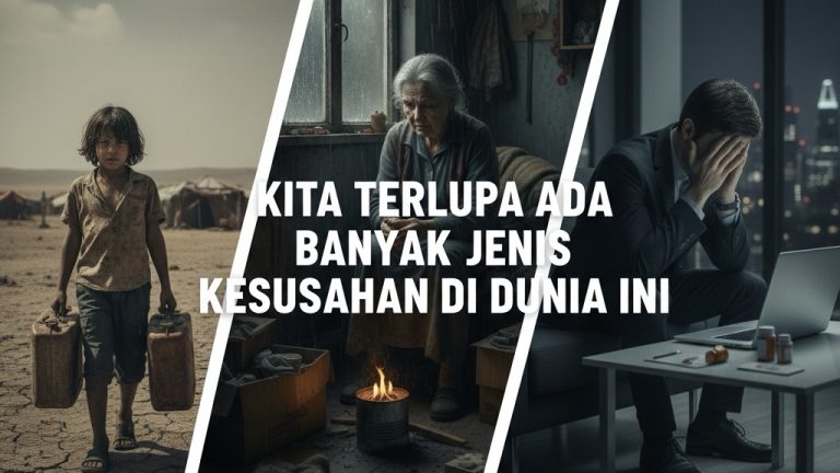 Kita Terlupa Ada Banyak Jenis Kesusahan di Dunia Ini