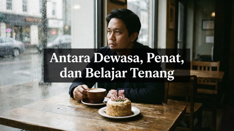 Genap 35 Tahun: Antara Dewasa, Penat dan Belajar Tenang