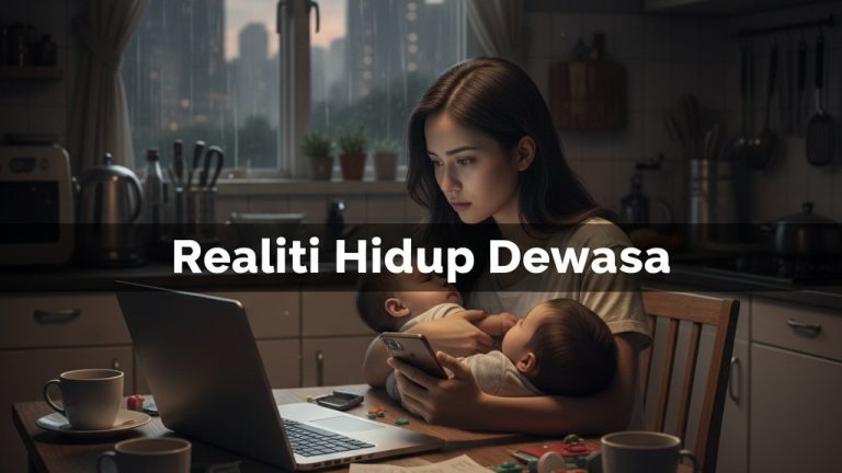 Realiti Hidup Dewasa: Bila Aku Sedar Dunia Tak Seindah Yang Aku Bayangkan