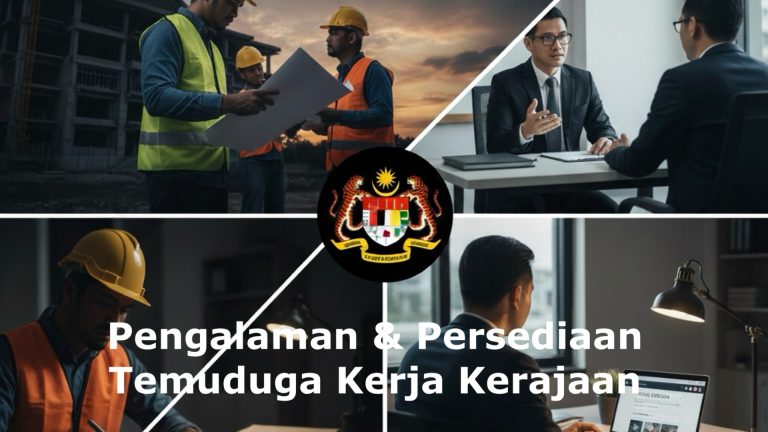 Pengalaman & Persediaan Temuduga Kerja Kerajaan